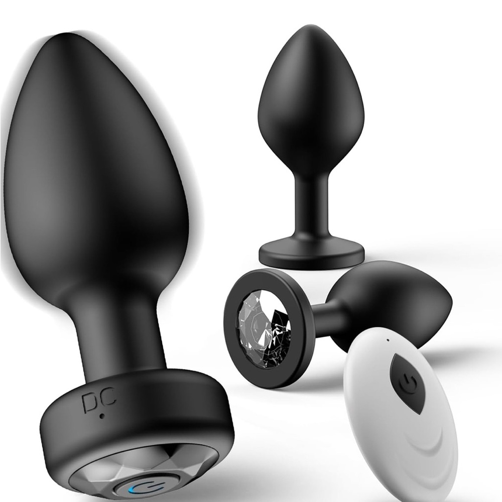 Wireless Remote Control Black Plug